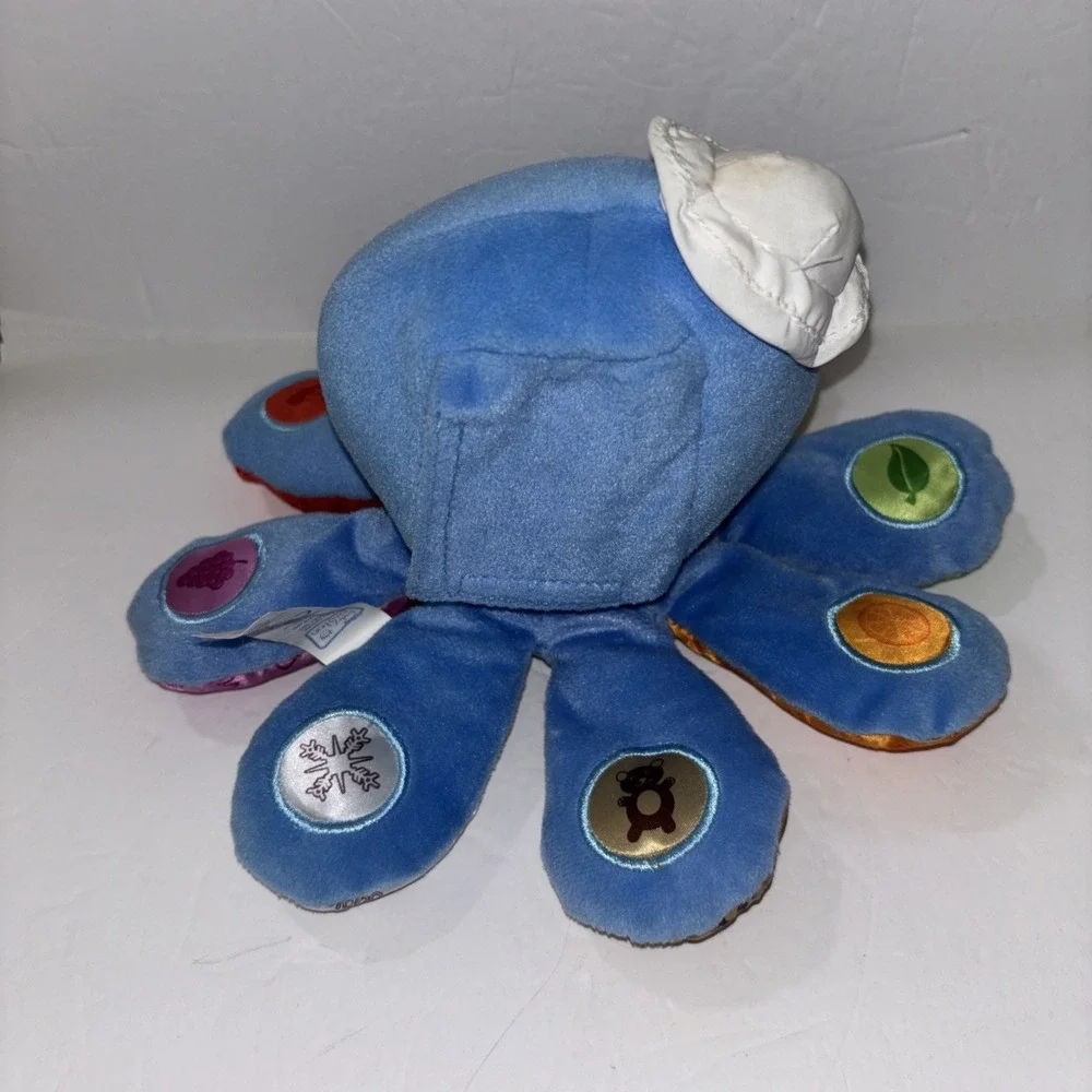 Baby Einstein Octopus Plush Sounds Three Languages French English Spanish Tested